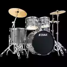 Tama Stagestar 5-piece Complete Drum Set - Silver Sparkle