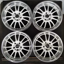 JDM PIAA 17x7.5J 5x114.3 ET+43 GENUINE VIP LUXURY STANCE WHEELS