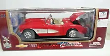 1957 CORVETTE SPORT CAR DIECAST METAL BODY Scale 1/18