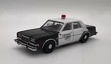 GreenLight 1:64 Hot Pursuit 1985 Dodge Diplomat Oklahoma Hwy Patrol NOT FOR SALE