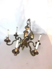 Brass Chandelier-Antique Style Design