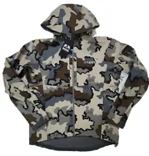 Kuiu Guide DCS Jacket Vias Camo Softshell Breathable Water-Resistant Size M