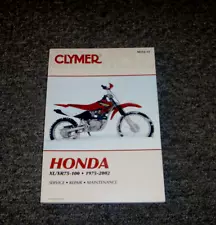 1985 1986 1987 1988 Clymer Honda XR80R Dirt Bike Service Repair Manual M312-12