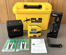 Fluke PLS 180G Cross Line Green Lase Level Kit / PLS UB9 / Pacific Laser System