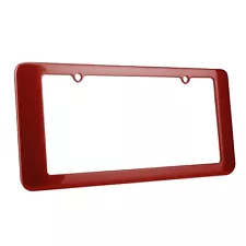 OEM GM Corvette Victory Red Rear License Plate Frame for 2005-13 C6 GS Z06 ZR1