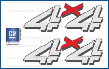 set of 2: 1999 <--> 2006 Chevy Silverado 4x4 decals - F - bed side 1500 2500 HD