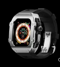 Modification Kit Sport Silicone Band for Apple Watch Alloy Armor Case