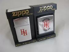 1976 Zippo Slim Lighter and Rule Set, H & H Machine Tool Co. New in Boxes