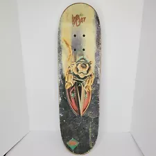 Vintage Hobie Da Cat Graphic Skateboard 1999 3-Dimensional 29" With Wheels