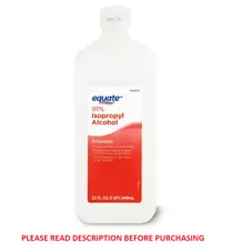 Isopropyl Alcohol Antiseptic Equate 91%, 32 Fl Oz