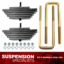 For 1980-1998 Ford F250 Super Duty 4X4 3" Front Leveling Lift Mini Leaf Pack Kit (For: 1980 Ford F-250)