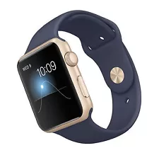 Apple Watch Sport 42mm Aluminum Case Midnight Blue Sport Band - (MLC72LL/A)