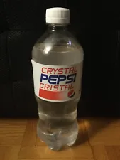 Crystal Pepsi Cristal Clear Cola 591mL Limited Edition NEW 2022 Release
