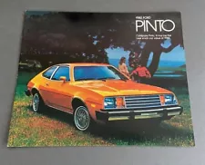 1980 Ford Pinto 20-page Original Car Sales Brochure Catalog - Squire Rallye