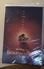 BEAUTY AND THE BEAST Movie Poster 27 x 40 DS 1991 Original *Read*