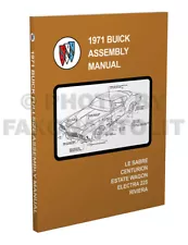 1971 Buick Factory Assembly Manual Riviera LeSabre Electra Centurion MORE INFO! (For: 1971 Buick LeSabre)