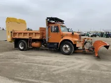 1999 International 4900 Dump Truck w/ Attenuator