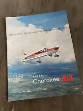 Vintage Piper Cherokee SIX Sale Brochure