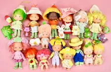 New Listingð 1979 Vintage American Greetings Strawberry Shortcake HUGE LOT 15 Dolls 9 Pets