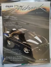 2001 Firehawk by SLP Engineering Pontiac Firebird Sales Card GM Literature