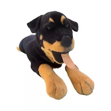 Stuffins Rottweiler Plush Large Huge 36” Inches Realistic Puppy Dog Black Tan