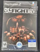 Ps2 Def Jam Fight For NY New York Brand New Sealed Blockbuster Price Tag