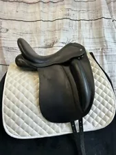 Used Custom Saddlery Dressage Saddle - Wolfgang Solo