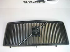 RARE Volvo 240 GLT Euro Market All Black Grille 1247286 Turbo