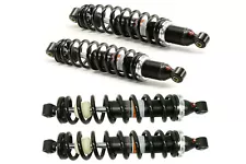 Monster Set of Gas Shocks for Yamaha Grizzly 660 2002-2008 ATV, Black