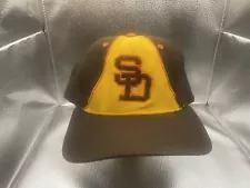 VTG 80’s San Diego Padres New Era TACO BELL Wool Pro Model SNAPBACK Hat MLB Cap