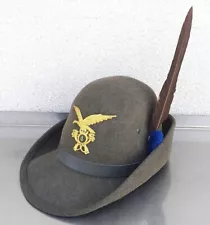 Italian Army Alpini Mountain Troops NCO 4th Rgt hat original unused complete