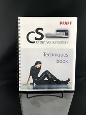 PFAFF Creative Sensation Techniques Book Color Copy Coil Bound