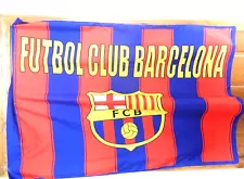 Barcelona FC 3 x 5 Flag Banner 3x4 Spain Soccer Bicolor New Futbol Club Spanish