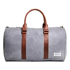 Men's/Womens MASTLINE canvas Weekender Gray overnight bag - SAMPLE SALES