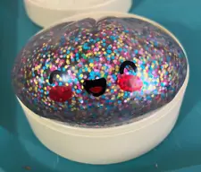 Squishy Bun GLITTER DUMPLING super rare fidget toy stress sack