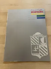 Chris Craft 1984 Sport Performance Boat (Stinger / Scorpion) Brochure / Catalog
