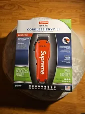 Supreme Andis Cordless Envy Li Adjustable Blade Clipper Red Brand New FW17