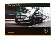 Not for sale Mercedes Benz The new V Class Brochure January 2021