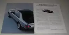 1988 Mercedes-Benz 300 CE Coupe Ad - Already So Advanced