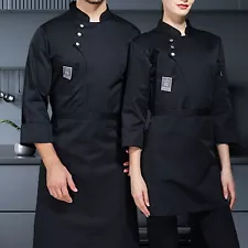 Waterproof Chef Shirt Restaurant Uniform Professional Uniforms for Men Women