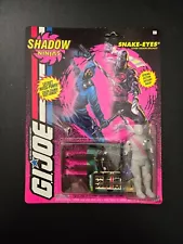 G.I. Joe - Shadow Ninjas - Snake-Eyes w/Color Change Body Armor - Hasbro 1994