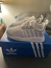 Adidas NMD Triple White Sz 9K (TD)