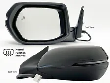 For 2017-2022 Honda CRV Side Mirror with BSD Heated Turn Signal Driver Left Side