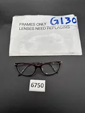 L.135MM Grand EGGPLANT / PURPLE EYEGLASSES GLASSES 48-16 G130