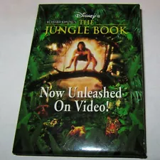 1994 DISNEY'S THE JUNGLE BOOK NOT FOR SALE PROMO BADGE PIN BUTTON FILM MOVIE 90s