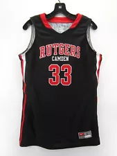 Rutgers Camden Basketball Jersey Team Issued Women Large Nike Scarlet Raptors