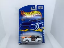 HOT WHEELS 2001 WHITE 40 FORD TRUCK HARLEY DAVIDSON #156