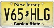 *BARGAIN BIN* 2014 Base New Jersey License Plate #V65-HLG