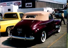 1941 Chevrolet Chevy Special Deluxe convertible rear classic auto car photo