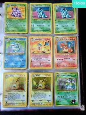 POKEMON CARD LOT, 80+ holos in total plus other 1st & shadowless + BONUS YUGIOH